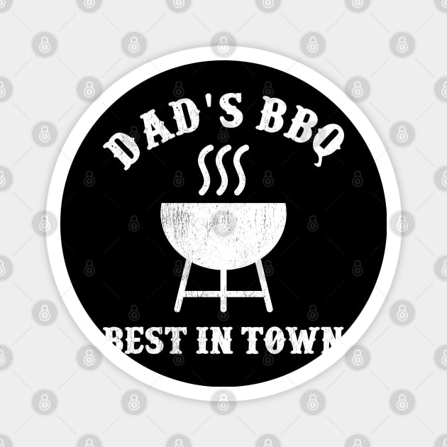 Dad's BBQ - Best in town Magnet by All About Nerds